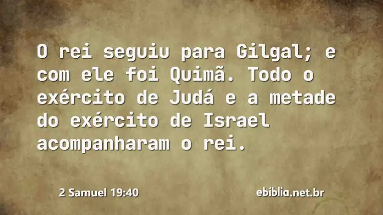 2 Samuel 19:40