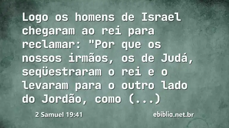 2 Samuel 19:41