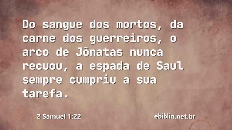 2 Samuel 1:22