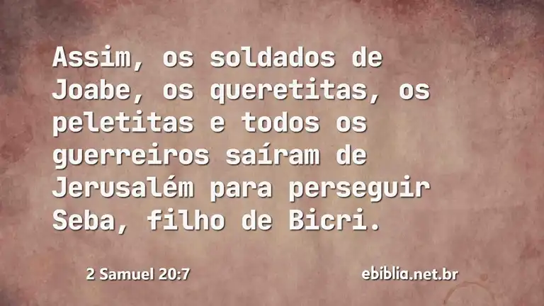 2 Samuel 20:7