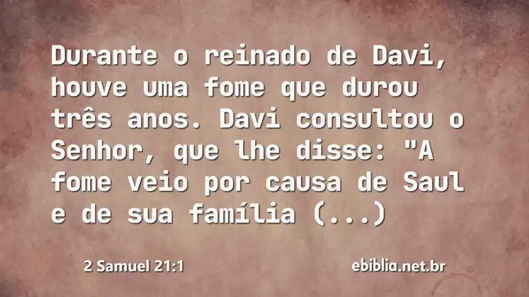 2 Samuel 21:1