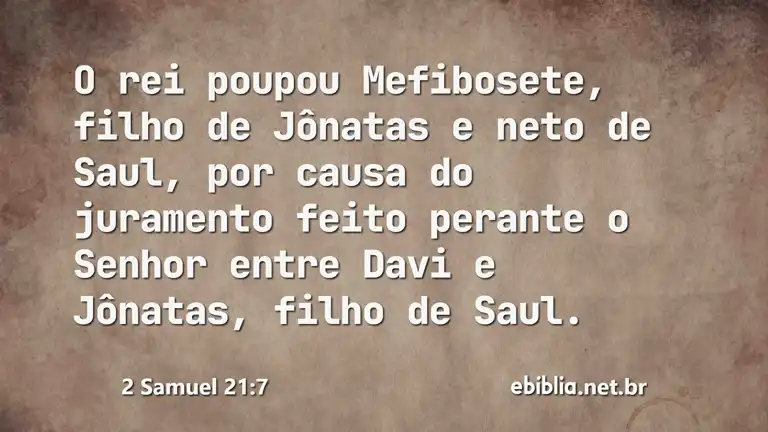 2 Samuel 21:7