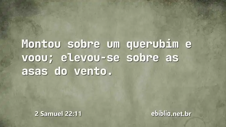 2 Samuel 22:11