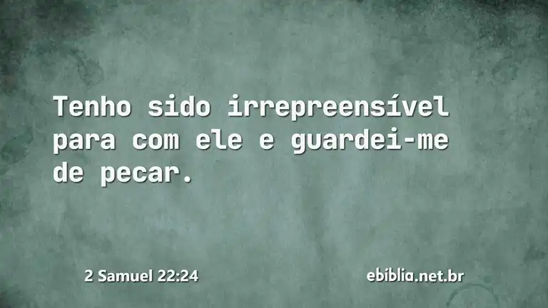 2 Samuel 22:24