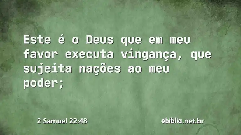 2 Samuel 22:48