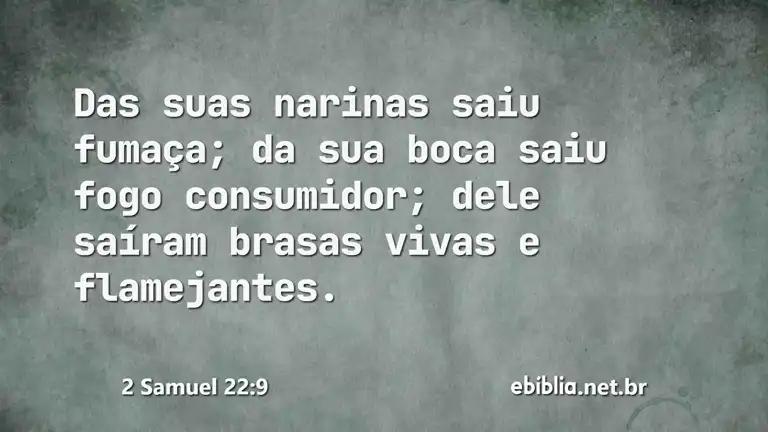 2 Samuel 22:9