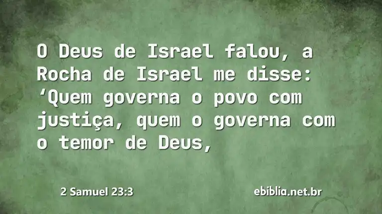 2 Samuel 23:3