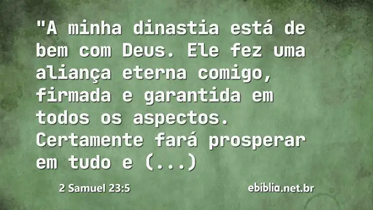 2 Samuel 23:5