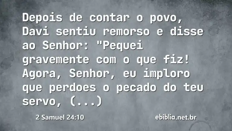 2 Samuel 24:10