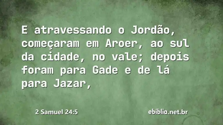 2 Samuel 24:5