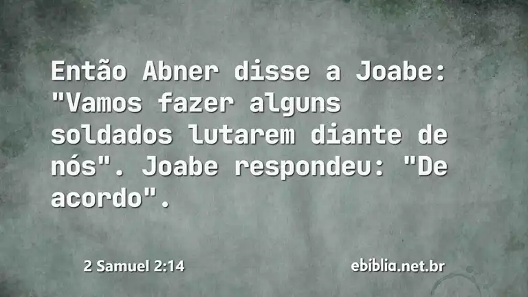 2 Samuel 2:14