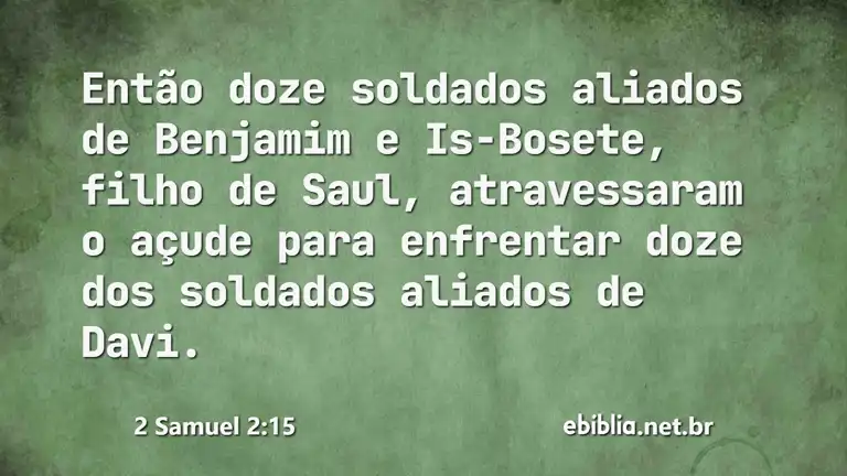 2 Samuel 2:15