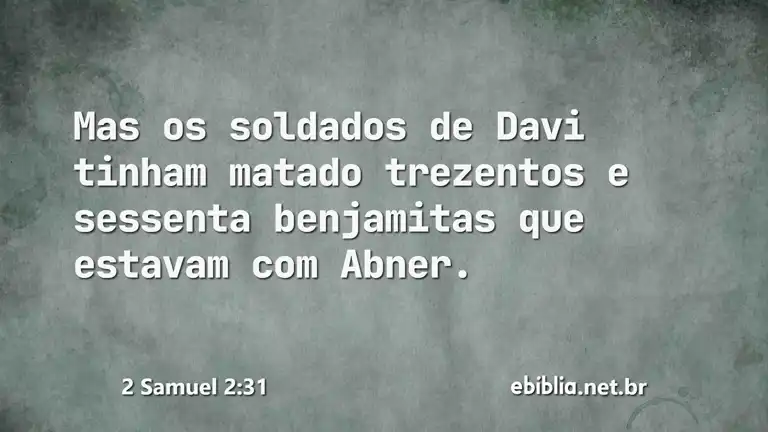 2 Samuel 2:31