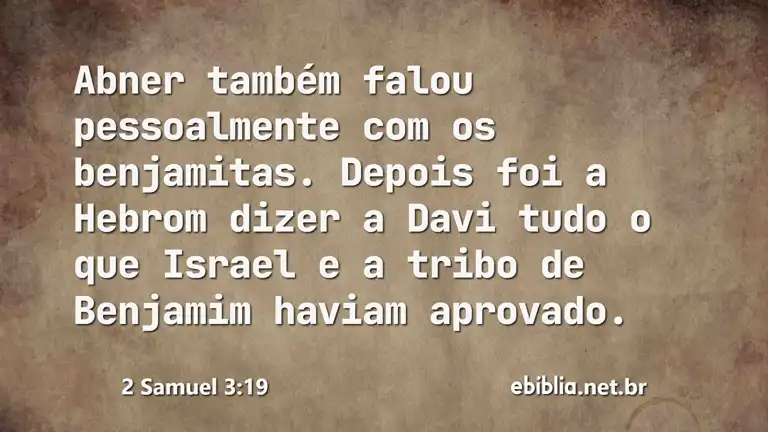 2 Samuel 3:19