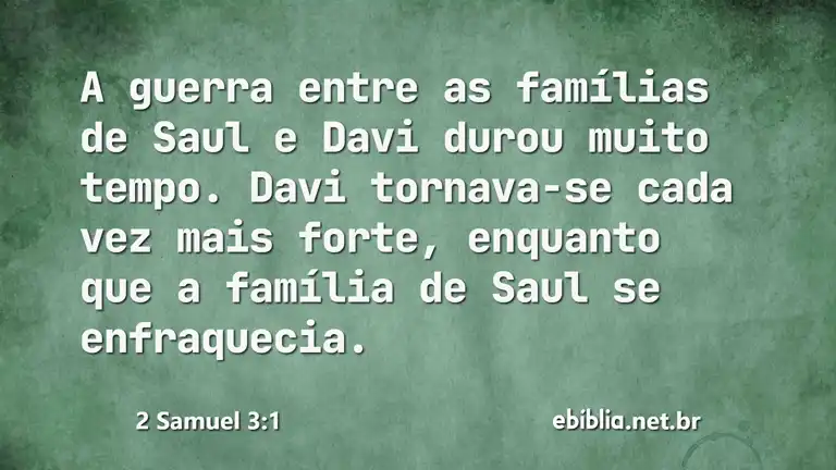 2 Samuel 3:1