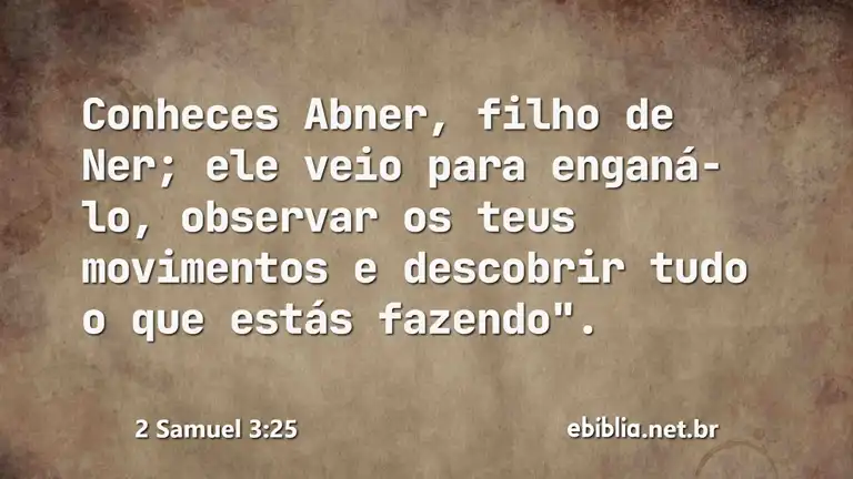 2 Samuel 3:25