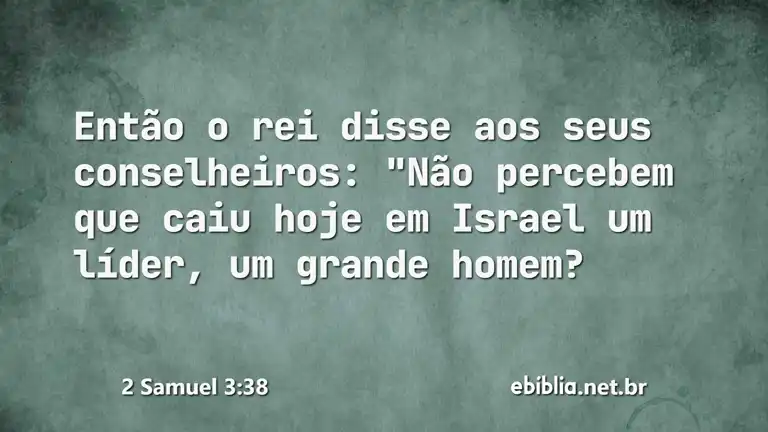 2 Samuel 3:38