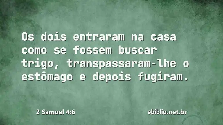 2 Samuel 4:6