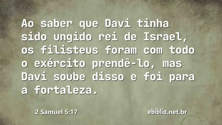 2 Samuel 5:17