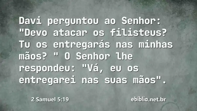 2 Samuel 5:19