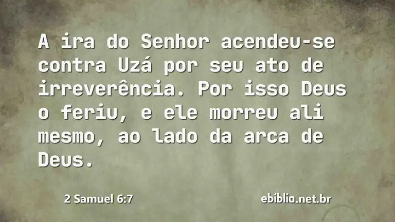 2 Samuel 6:7