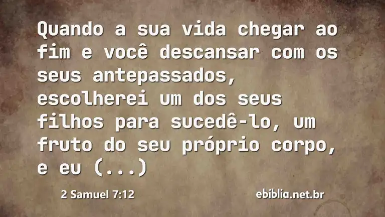 2 Samuel 7:12