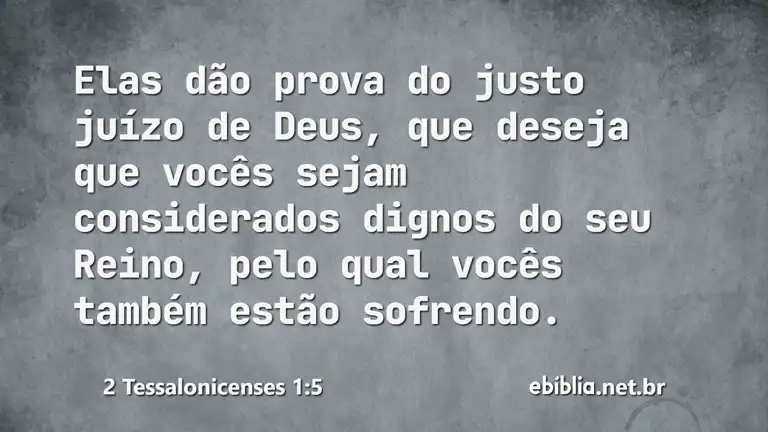 2 Tessalonicenses 1:5