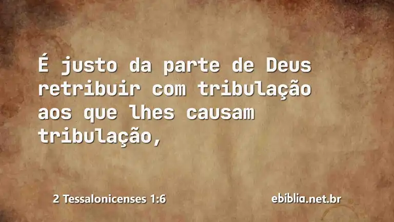 2 Tessalonicenses 1:6