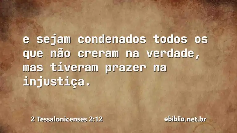 2 Tessalonicenses 2:12