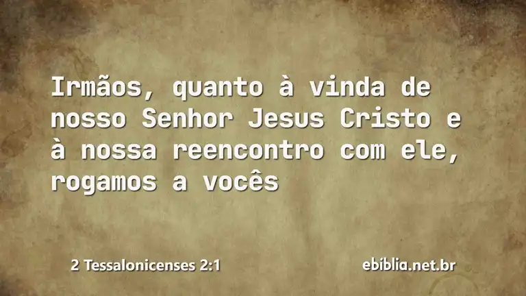 2 Tessalonicenses 2:1