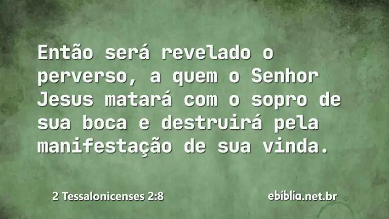 2 Tessalonicenses 2:8