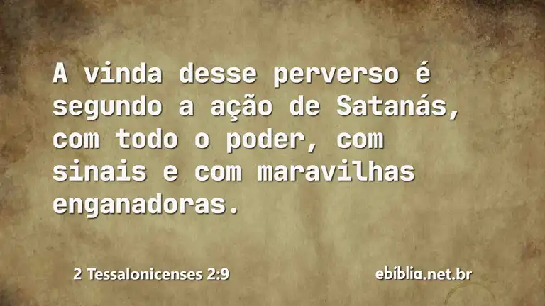 2 Tessalonicenses 2:9