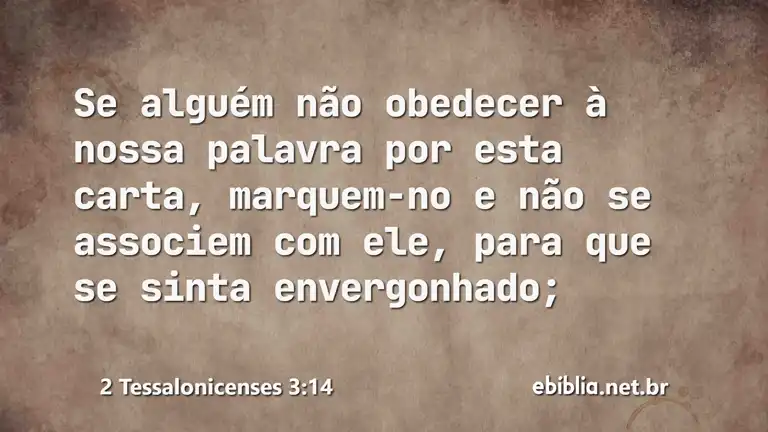 2 Tessalonicenses 3:14