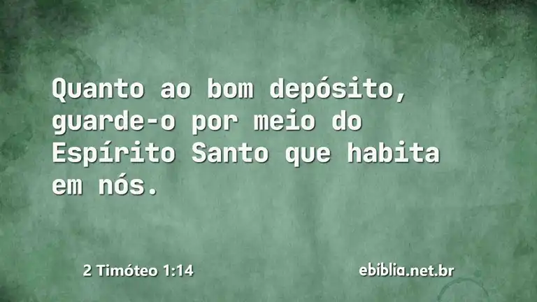 2 Timóteo 1:14