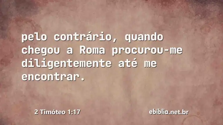 2 Timóteo 1:17