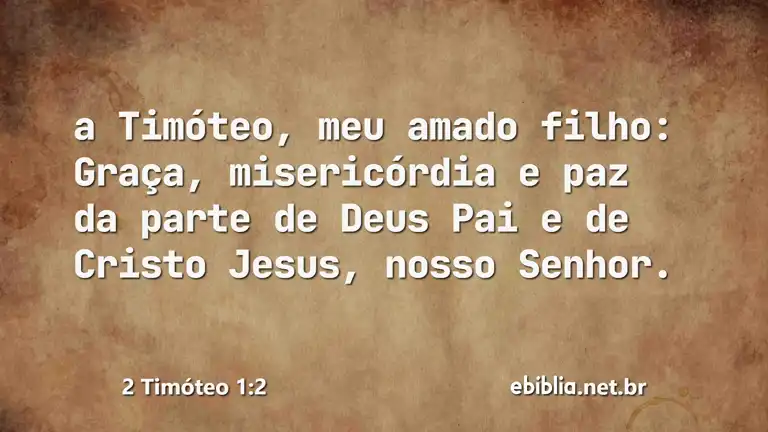 2 Timóteo 1:2