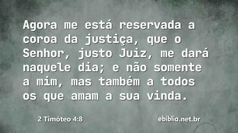 2 Timóteo 4:8