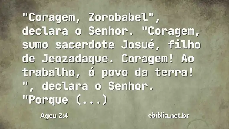 Ageu 2:4