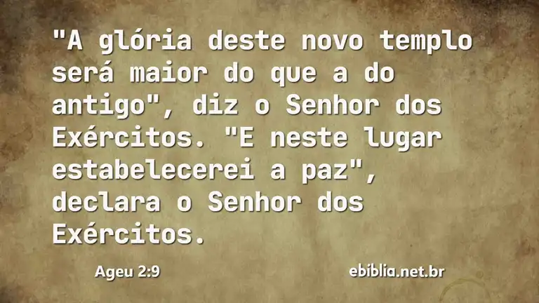 Ageu 2:9