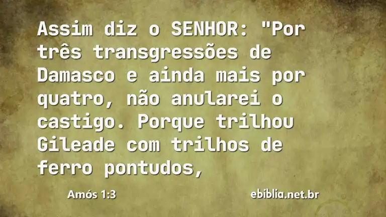 Amós 1:3