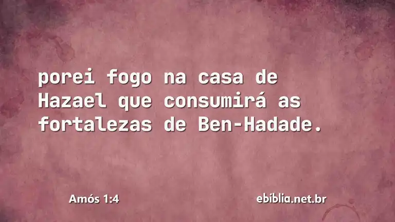 Amós 1:4