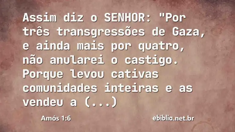 Amós 1:6