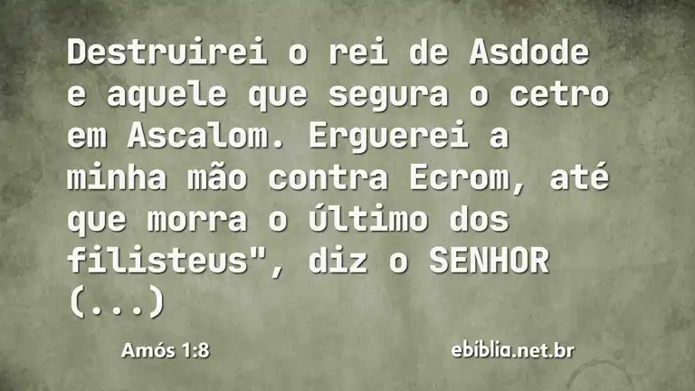 Amós 1:8