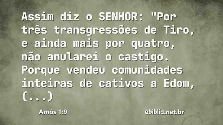 Amós 1:9