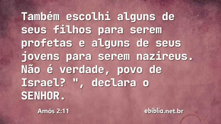 Amós 2:11