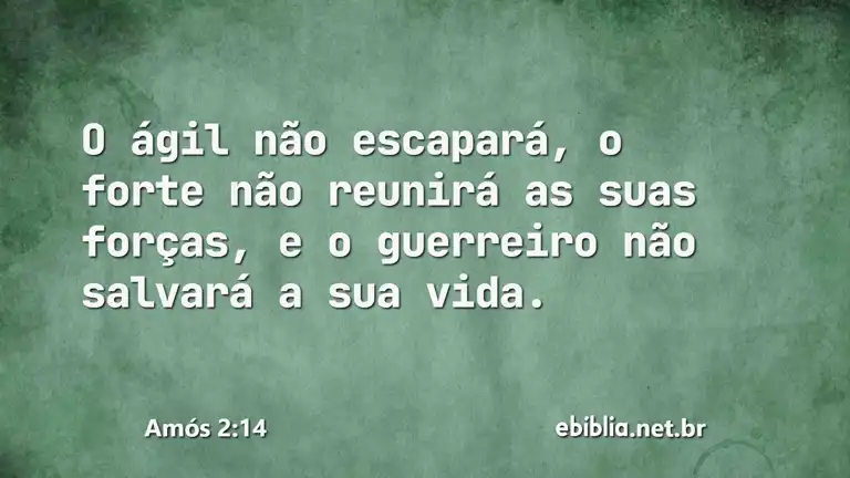 Amós 2:14