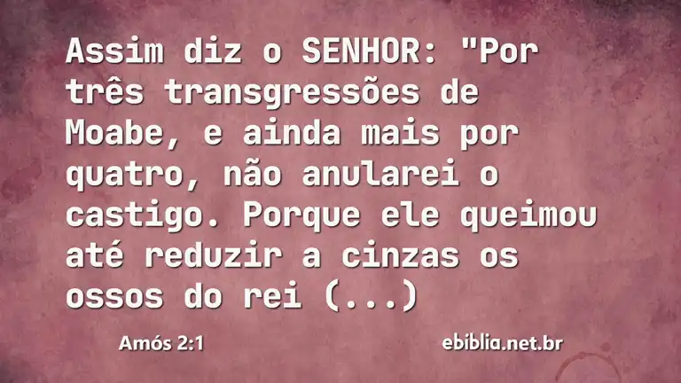 Amós 2:1