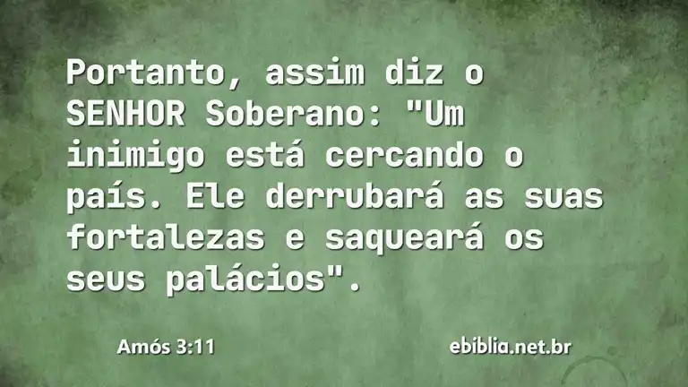 Amós 3:11