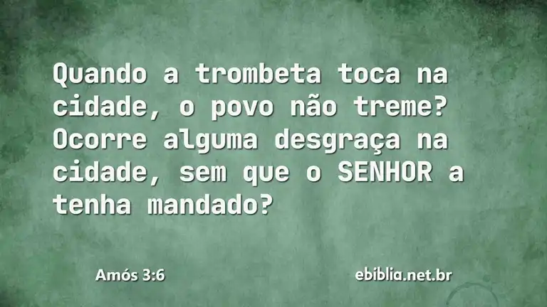 Amós 3:6