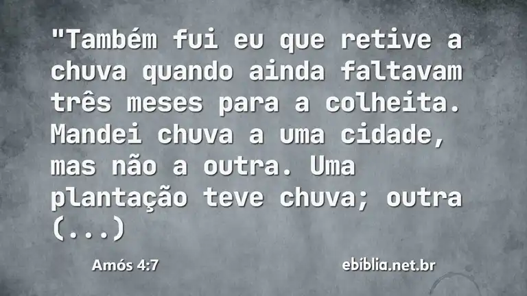 Amós 4:7